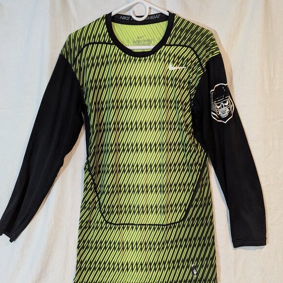 Nike Pro Combat Compression Dri-Fit Men s XL Long Sleeve - Picture 1 of 6